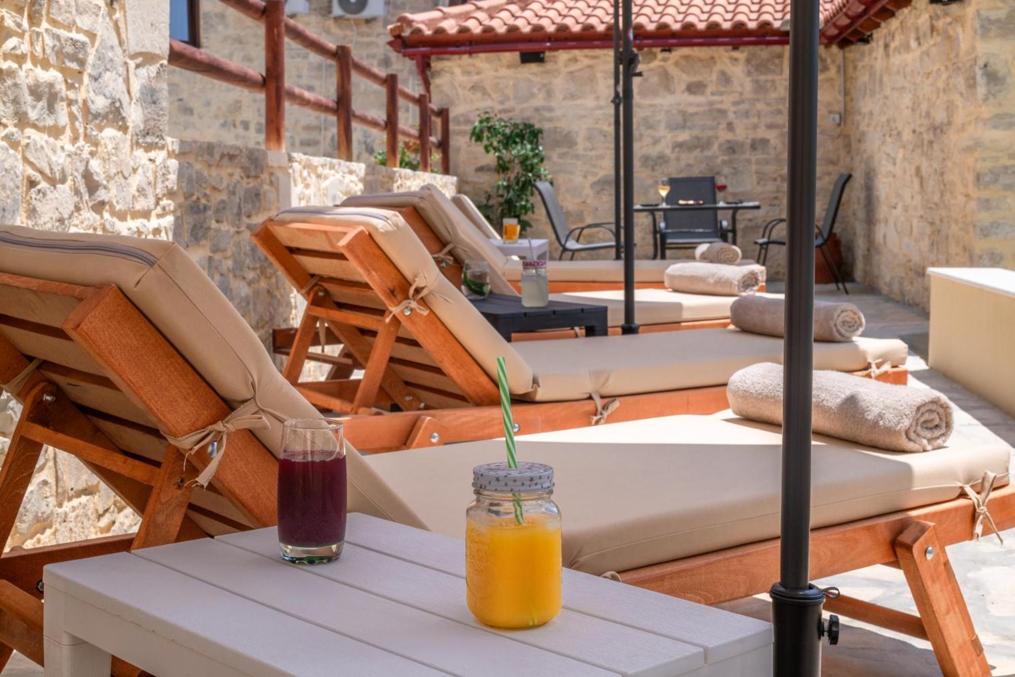 Draganigo Luxury Stone Houses 40 Min From Matala Ano Moulia Luaran gambar