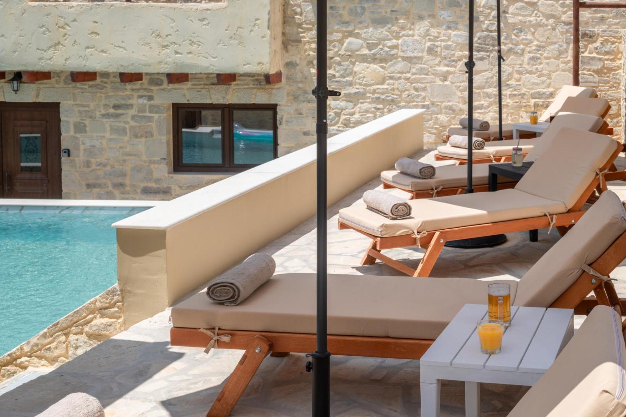 Draganigo Luxury Stone Houses 40 Min From Matala Ano Moulia Luaran gambar