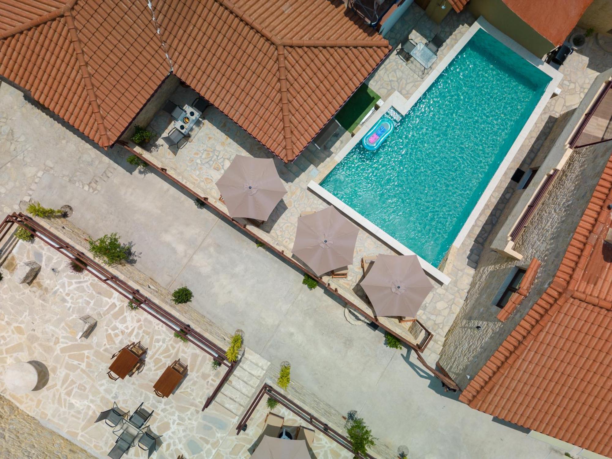 Draganigo Luxury Stone Houses 40 Min From Matala Ano Moulia Luaran gambar