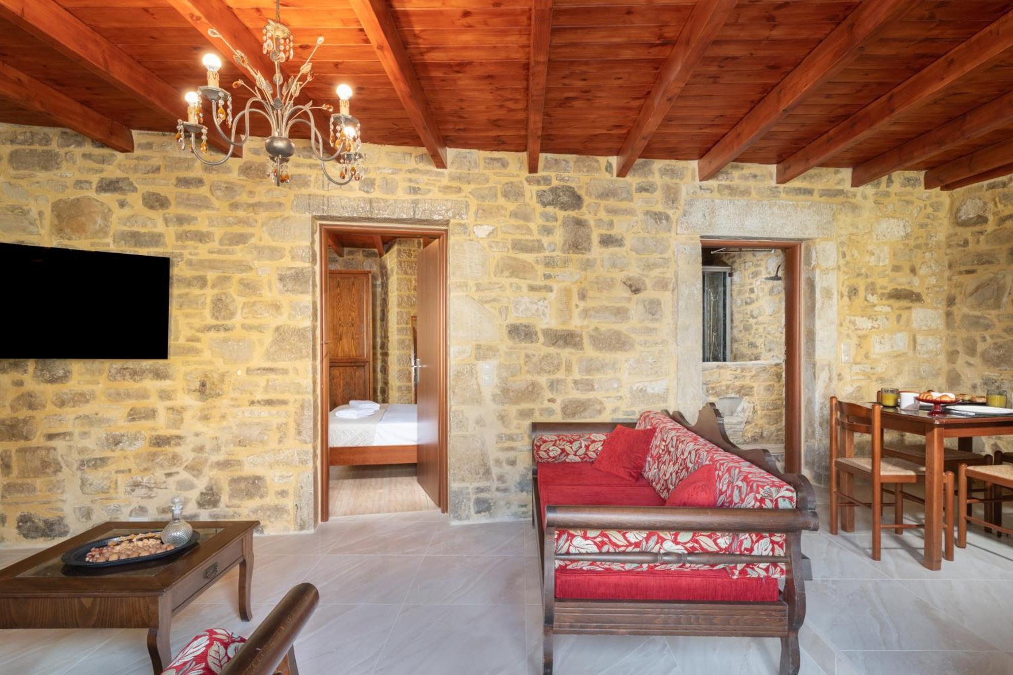 Draganigo Luxury Stone Houses 40 Min From Matala Ano Moulia Bilik gambar