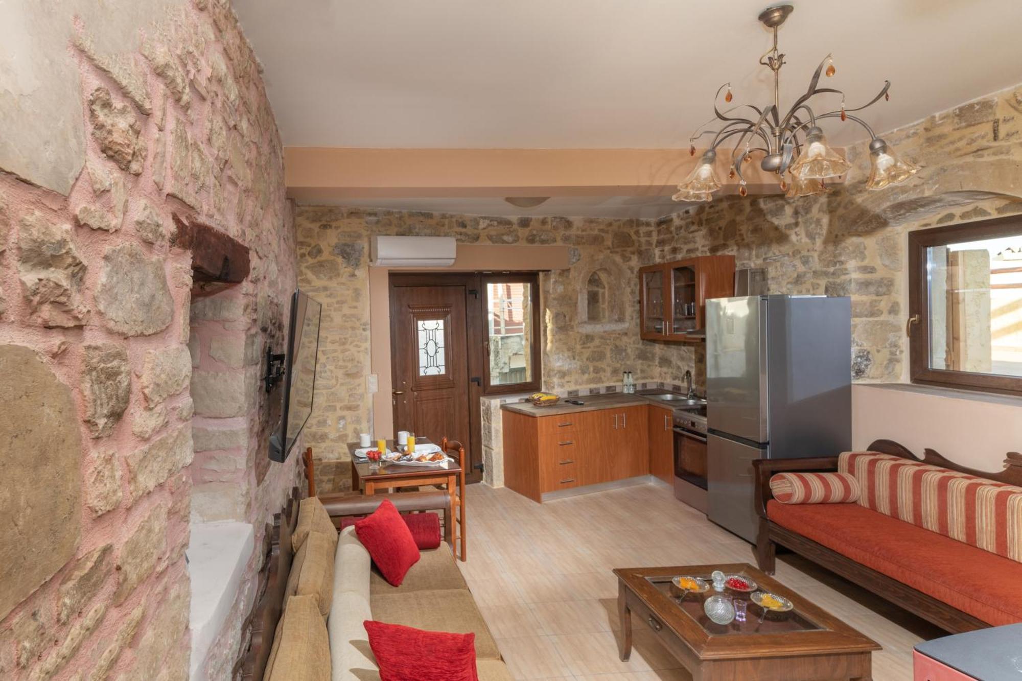 Draganigo Luxury Stone Houses 40 Min From Matala Ano Moulia Bilik gambar